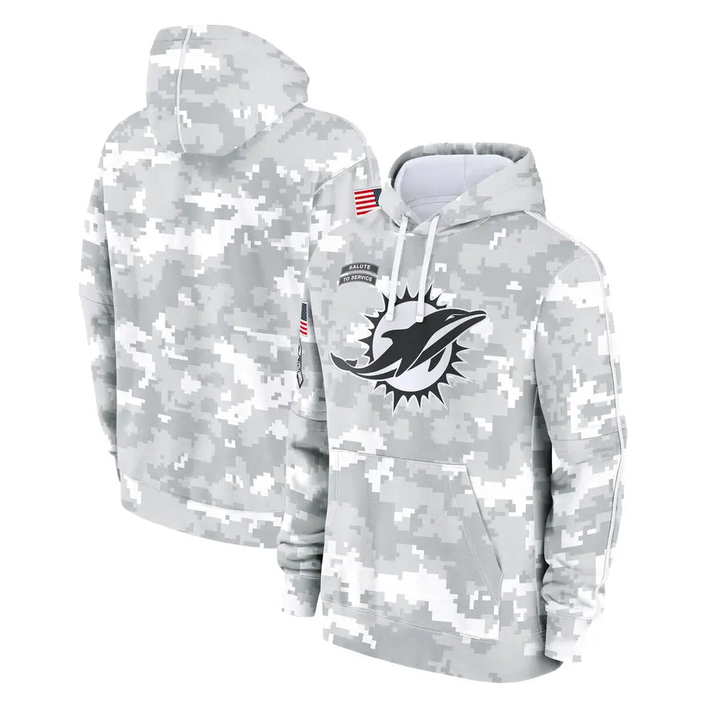 M.Dolphins ## Dolphins Blank Player Arctic Camo Salute to Service Hoodies Limited Game Odoa Stitched Jerseys