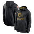 C.Browns ## Browns Blank Player Black Salute to Service Pullover Hoodies Limited Odoa Stitched Jerseys