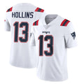 NE.Patriots #13 Mack Hollins Player White Vapor Untouchable Home Game Odoa Stitched Jerseys