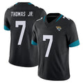J.Jaguars #7 Brian Thomas Jr. Player Black Vapor F.U.S.E. Limited Home Game Odoa Stitched Jerseys