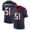 H.Texans #51 Will Anderson Jr. Player Navy Limited Vapor Untouchable Home Game Odoa Stitched Jerseys
