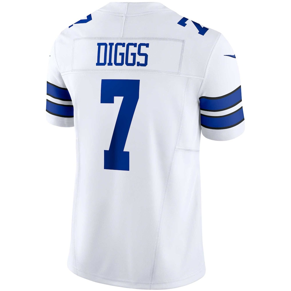Odoa D.Cowboys #7 Trevon Diggs White Vapor F.U.S.E. Limited Jersey