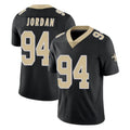 NO.Saints #94 Cameron Jordan Player Black Limited Vapor Untouchable Home Game Odoa Stitched Jerseys