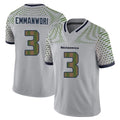 S.Seahawks #3 Nick Emmanwori Player Grey Limited 2025 Rivalries Collection Home Game Odoa Stitched Jerseys