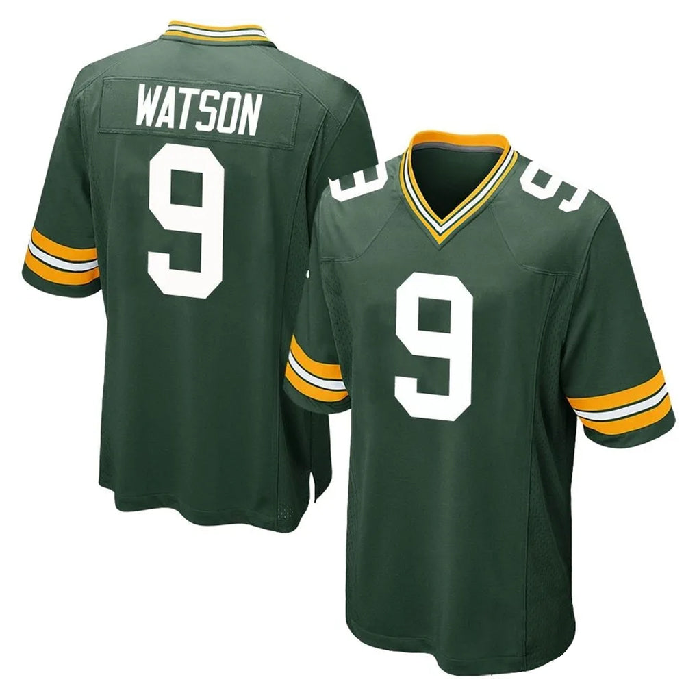 GB.Packers #9 Christian Watson Player Green Home Game Odoa Stitched Jerseys