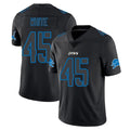D.Lions #45 Devin White Player Black Impact Limited Home Game Odoa Stitched Jerseys