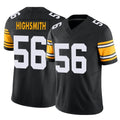 P.Steelers #56 Alex Highsmith Player Black Limited Alternate Vapor F.U.S.E. Home Game Odoa Stitched Jerseys