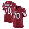 A.Cardinals #70 Paris Johnson Jr. Player Cardinal Vapor Limited Home Game  Odoa Stitched Jerseys