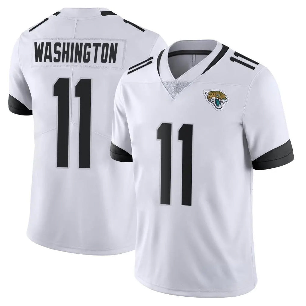 J.Jaguars #11 Parker Washington Player White Vapor Untouchable Limited Home Game Odoa Stitched Jerseys
