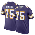 M.Vikings #75 Brian O'Neill Player Purple Limited Classic Home Game Odoa Stitched Jerseys