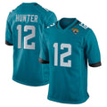 J.Jaguars #12 Travis Hunter Player Teal Home Game Odoa Stitched Jerseys