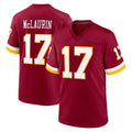 W.Commanders #17 Terry Mclaurin Player Burgundy Game Home Odoa Stitched Jerseys