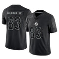 M.Dolphins #83 Kevin Coleman Jr. Player Black Reflective Limited Game Odoa Stitched Jerseys