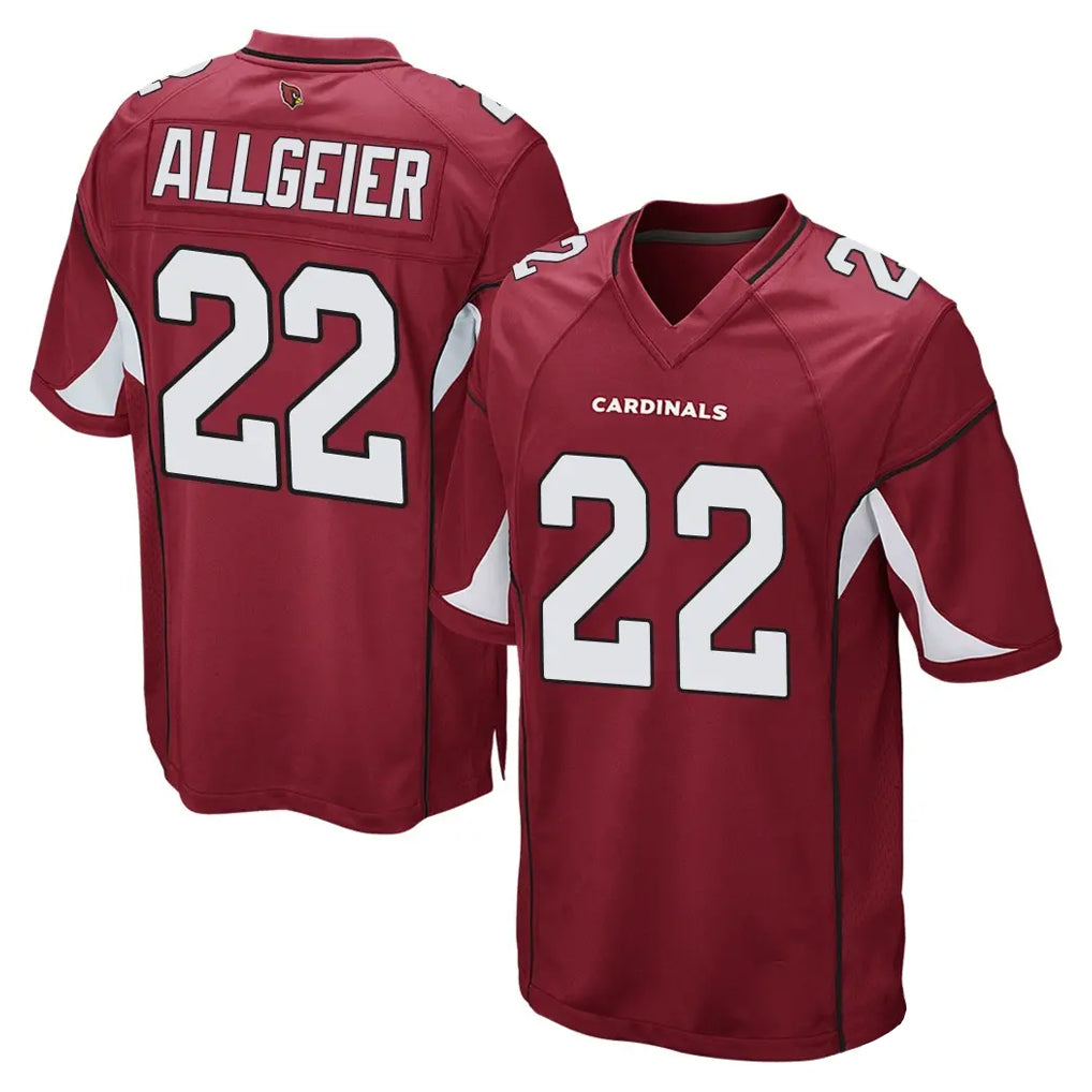 A.Cardinals #22 Tyler Allgeier Player Cardinal Home Game Odoa Stitched Jerseys