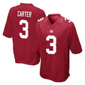 NY.Giants #3 Abdul Carter Player Red Home Game Odoa Stitched Jerseys