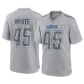 D.Lions #45 Devin White Player Gray Atmosphere Fashion Home Game Odoa Stitched Jerseys