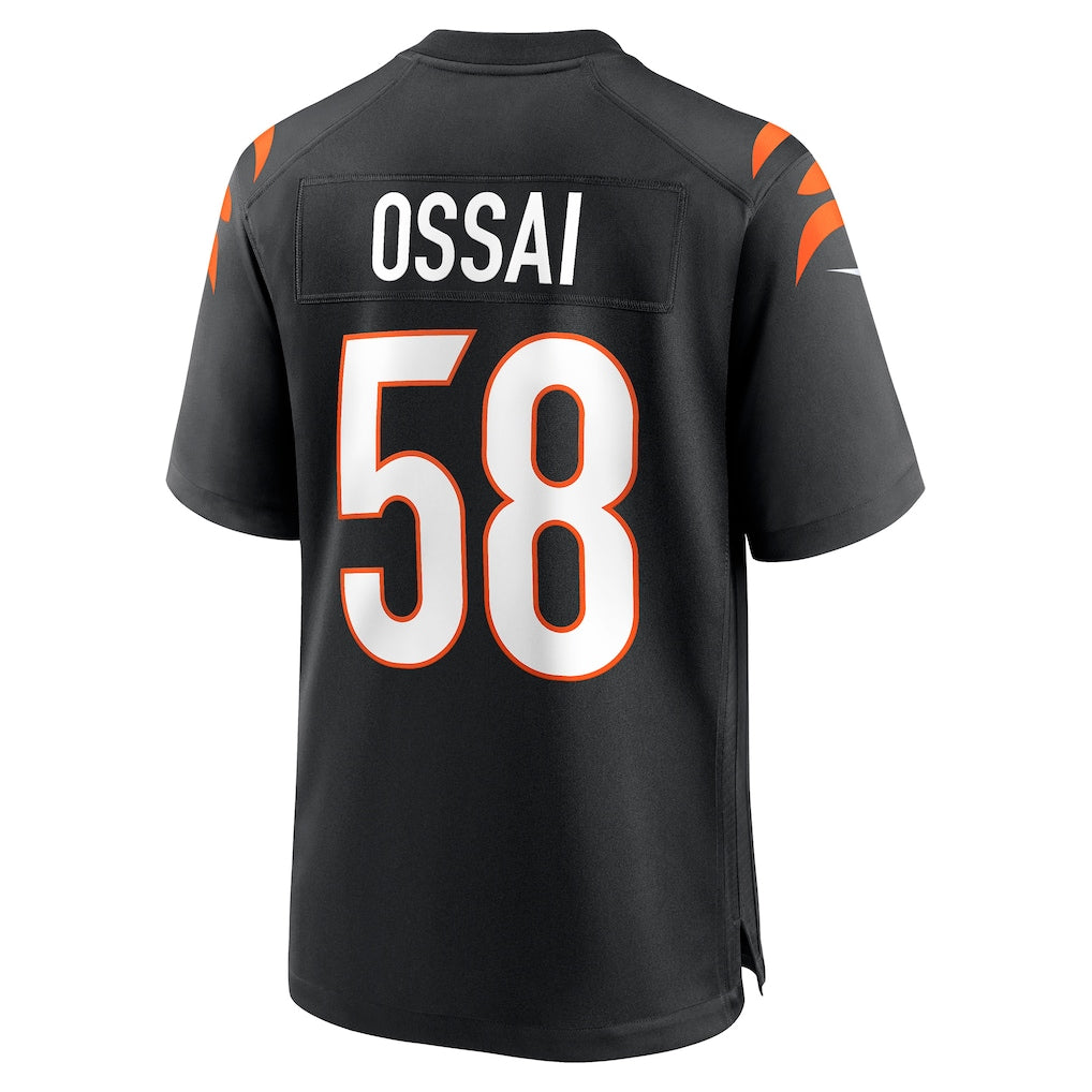Odoa C.Bengals #58 Joseph Ossai Black Game Jersey