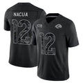 Odoa LA.Rams #12 Puka Nacua Player Black Limited 2026 Salute to Service Home Game Stitched Jerseys