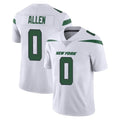 NY.Jets #0 Braelon Allen Player White Spotlight Limited Vapor Home Game Odoa Stitched Jerseys