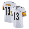 P.Steelers #13 Rico Dowdle Player White Limited Vapor Untouchable Home Game Odoa Stitched Jerseys