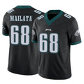 P.Eagles #68 Jordan Mailata Player Black Limited Vapor F.U.S.E. Home Game Odoa Stitched Jerseys