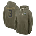 S.Seahawks #3 Nick Emmanwori Player Olive Salute to Service Pullover Hoodies Limited Odoa Stitched Jerseys