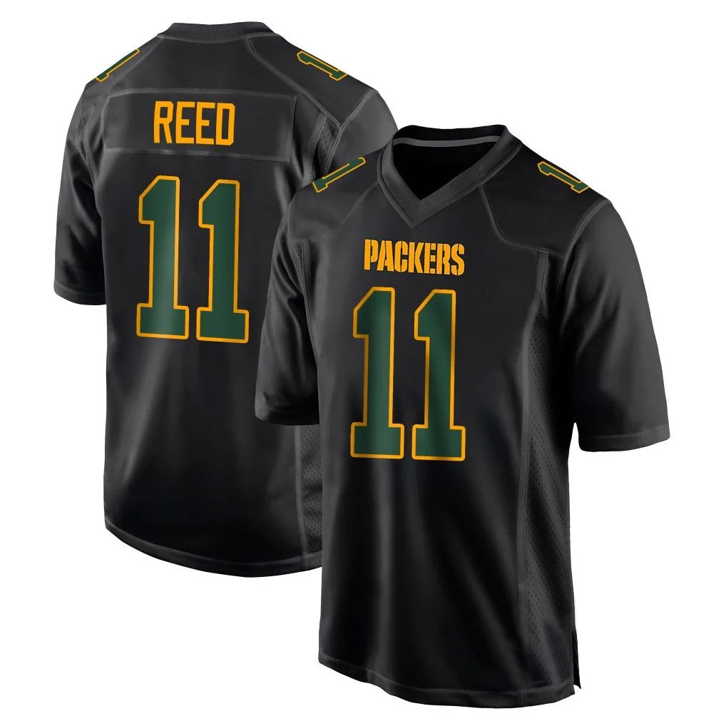 GB.Packers #11 Jayden Reed Player Black Fashion Home Game Odoa Stitched Jerseys