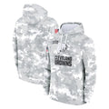 C.Browns ## Browns Blank Player Arctic Camo Salute to Service Hoodies Limited Game Odoa Stitched Jerseys