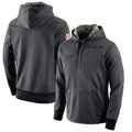 LA.Chargers ## Chargers Blank Player Gray Pullover Hoodie Home Game Odoa Stitched Jerseys