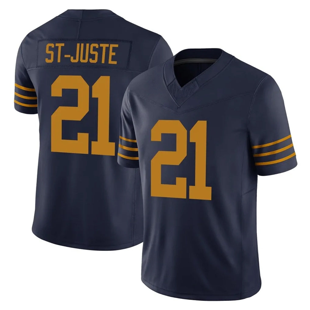 GB.Packers #21 Benjamin St-Juste Player Navy The 1923 Classic Vapor F.U.S.E. Home Game Odoa Stitched Jerseys