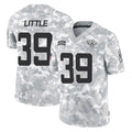 J.Jaguars #39 Cam Little Player Arctic Camo Salute To Service Limited Game Odoa Stitched Jerseys