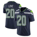 S.Seahawks #20 Julian Love Player Navy Limited Vapor Untouchable Home Game Odoa Stitched Jerseys