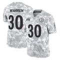 P.Steelers #30 Jaylen Warren Player Arctic Camo Limited Salute To Service Home Game Odoa Stitched Jerseys