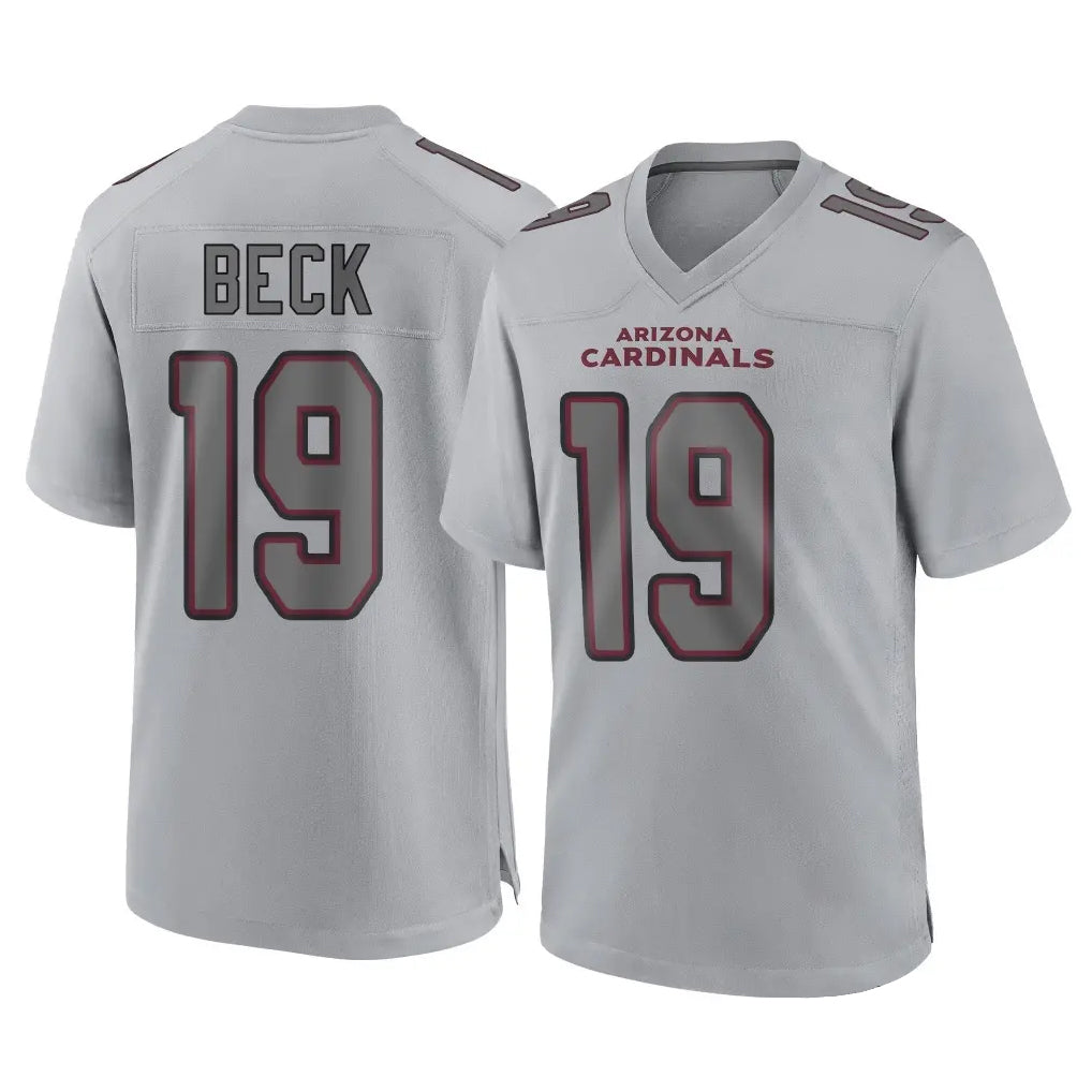 A.Cardinals #19 Carson Beck Player Gray Fashion Home Game Odoa Stitched Jerseys