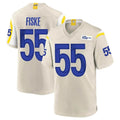 LA.Rams #55 Braden Fiske Player Bone Home Game Odoa Stitched Jerseys