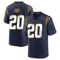 LA.Chargers #20 Cam Hart Player Navy Home Game Odoa Stitched Jerseys