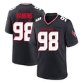 H.Texans #98 Sheldon Rankins Player Navy Team Home Game Odoa Stitched Jerseys