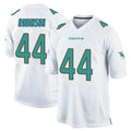 M.Dolphins #44 Chop Robinson Player White Home Game Odoa Stitched Jerseys
