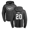 NY.Jets #20 Breece Hall Player Gray Pullover Hoodies Limited Game Odoa Stitched Jerseys