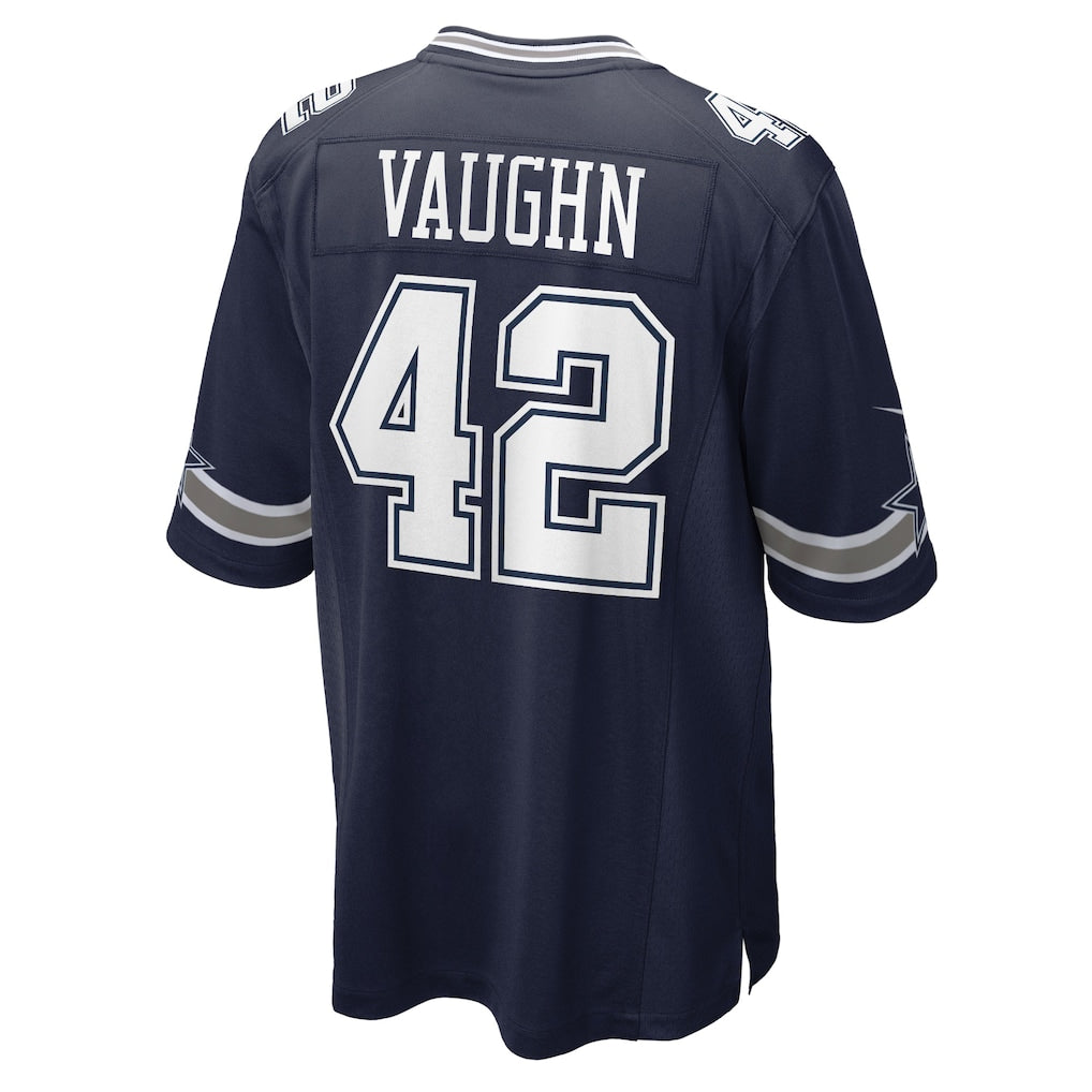 Odoa D.Cowboys #42 Deuce Vaughn Navy Game Jersey
