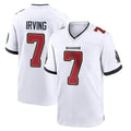 TB.Buccaneers #7 Bucky Irving Player White Limited Vapor F.U.S.E. Home Game Odoa Stitched Jerseys