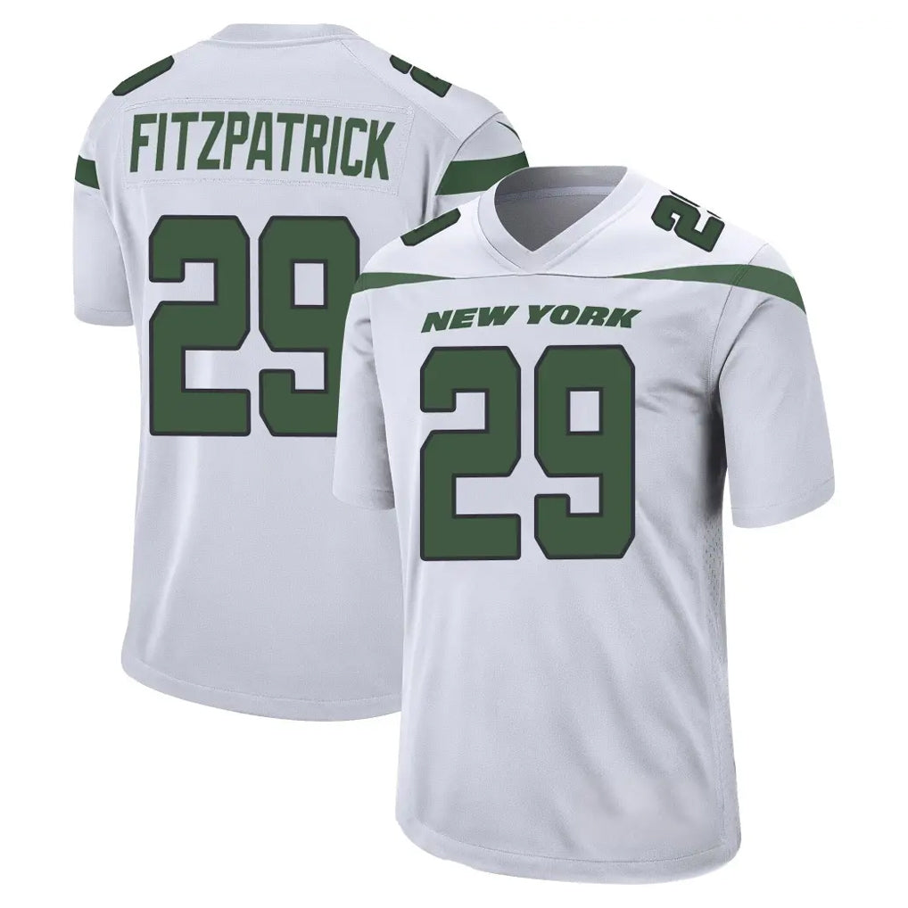 NY.Jets #29 Minkah Fitzpatrick Player White Spotlight Home Game Odoa Stitched Jerseys