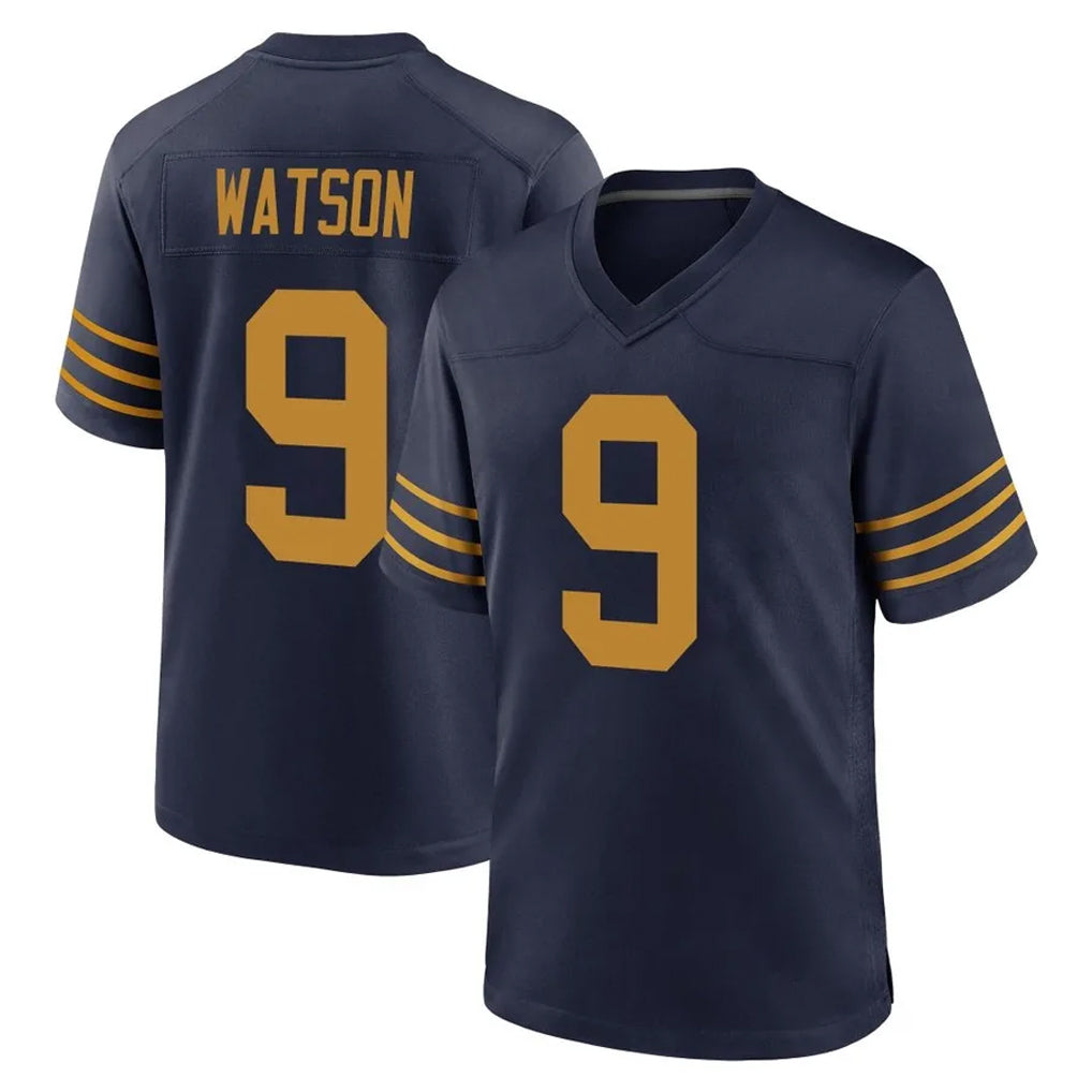 GB.Packers #9 Christian Watson Player Navy The 1923 Classic Home Game Odoa Stitched Jerseys