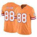 TB.Buccaneers #88 Cade Otton Player Orange Limited Vapor F.U.S.E. Home Game Odoa Stitched Jerseys