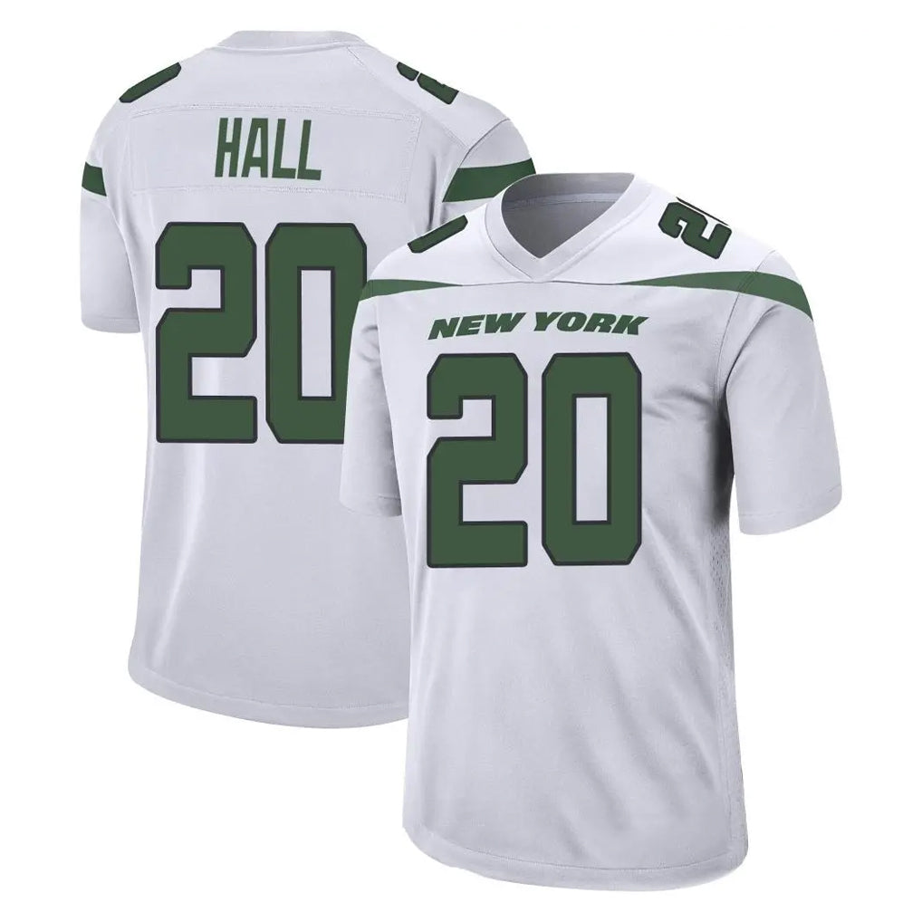 NY.Jets #20 Breece Hall Player White Spotlight Home Game Odoa Stitched Jerseys