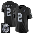 LV.Raiders #2 Ashton Jeanty Player Black Vapor Limited Home Game Odoa Stitched Jerseys