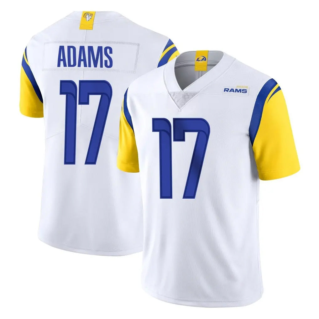 LA.Rams #17 Davante Adams Player White Limited Vapor Untouchable Home Game Odoa Stitched Jerseys