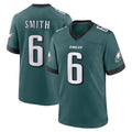 P.Eagles #6 DeVonta Smith Player Green Home Game Odoa Stitched Jerseys