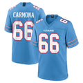 T.Titans #66 Fernando Carmona Jr. Player Light Blue 2026 Game Home Odoa Stitched Jerseys