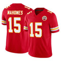 KC.Chiefs #15 Patrick Mahomes Player Red Limited Vapor F.U.S.E. Home Game Odoa Stitched Jerseys